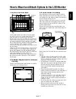 Предварительный просмотр 17 страницы Mitsubishi Electric LDT322V User Manual