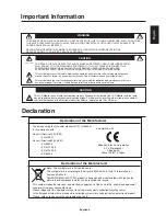 Предварительный просмотр 5 страницы Mitsubishi Electric LDT32IV User Manual