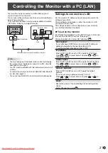 Предварительный просмотр 21 страницы Mitsubishi Electric LDT52IV Operation Manual