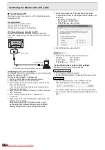 Предварительный просмотр 22 страницы Mitsubishi Electric LDT52IV Operation Manual