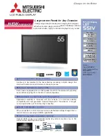 Mitsubishi Electric LDT551V Specifications preview