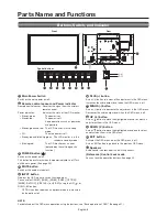 Preview for 10 page of Mitsubishi Electric LDT551V User Manual