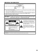 Preview for 3 page of Mitsubishi Electric LDT651P Operation Manual