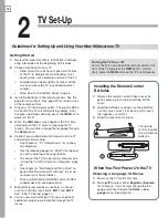 Preview for 12 page of Mitsubishi Electric LDTV146 Owner'S Manual