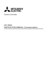 Mitsubishi Electric LE7-40GU Instruction Manual preview