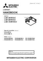 Mitsubishi Electric LGH-100RVS-E Handbook preview