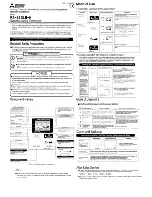 Mitsubishi Electric Lossnay PZ-41SLB-E Operating Manual preview