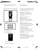 Preview for 9 page of Mitsubishi Electric LT-2240 Owner'S Manual