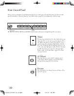 Preview for 10 page of Mitsubishi Electric LT-2240 Owner'S Manual