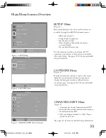 Предварительный просмотр 33 страницы Mitsubishi Electric LT-2240 Owner'S Manual