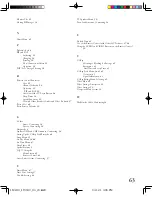 Preview for 63 page of Mitsubishi Electric LT-2240 Owner'S Manual