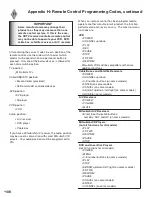 Предварительный просмотр 112 страницы Mitsubishi Electric LT-3280 Owner'S Manual