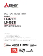 Mitsubishi Electric LT-37132 Owner'S Manual preview