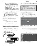 Preview for 13 page of Mitsubishi Electric LT-46244 Owner'S Manual