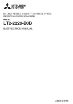 Preview for 1 page of Mitsubishi Electric LT2-2220-B0B Instruction Manual