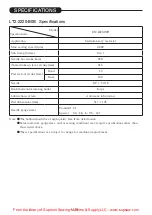 Preview for 17 page of Mitsubishi Electric LT2-2220-B0B Instruction Manual