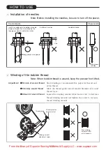 Preview for 6 page of Mitsubishi Electric LU2-4400-B0B Instruction Manual