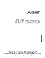 Preview for 1 page of Mitsubishi Electric M320 User Manual