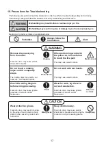 Предварительный просмотр 17 страницы Mitsubishi Electric MA-E100R-E Service Manual