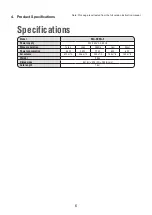 Preview for 6 page of Mitsubishi Electric MA-E85R-E Service Manual