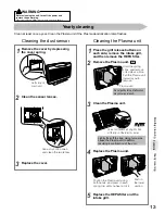 Предварительный просмотр 13 страницы Mitsubishi Electric MA-EF303HS-U Instruction Manual