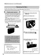 Предварительный просмотр 14 страницы Mitsubishi Electric MA-EF303HS-U Instruction Manual