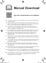 Предварительный просмотр 2 страницы Mitsubishi Electric MAC-587IF-E Installation Manual