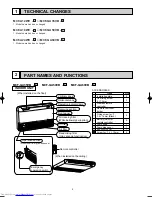 Предварительный просмотр 2 страницы Mitsubishi Electric MCF-A12WV-E1 Service Manual