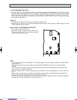 Предварительный просмотр 9 страницы Mitsubishi Electric MCF-A12WV-E1 Service Manual