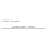 Preview for 13 page of Mitsubishi Electric MCFH-13NV Operation Manual