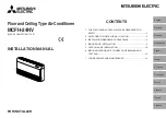 Mitsubishi Electric MCFH-24NV Installation Manual preview