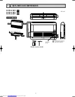 Предварительный просмотр 6 страницы Mitsubishi Electric MCFH-A12WV Service Manual