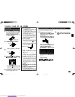 Предварительный просмотр 15 страницы Mitsubishi Electric MCFH-GA35VB Operating Instructions Manual