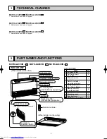 Предварительный просмотр 2 страницы Mitsubishi Electric MCFH-GA35VB Service Manual