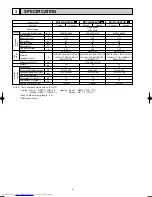 Предварительный просмотр 4 страницы Mitsubishi Electric MCFH-GA35VB Service Manual