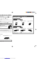 Предварительный просмотр 8 страницы Mitsubishi Electric MCFZ-A12WV Operating Instructions Manual