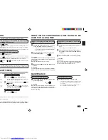 Предварительный просмотр 9 страницы Mitsubishi Electric MCFZ-A12WV Operating Instructions Manual