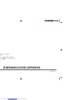 Предварительный просмотр 12 страницы Mitsubishi Electric MCFZ-A12WV Operating Instructions Manual