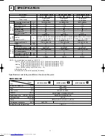 Предварительный просмотр 4 страницы Mitsubishi Electric MCFZ-A12WV Service Manual