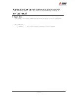 Mitsubishi Electric MDT652S Manual предпросмотр