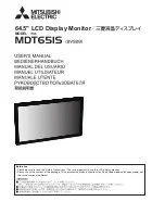 Preview for 1 page of Mitsubishi Electric MDT65IS User Manual