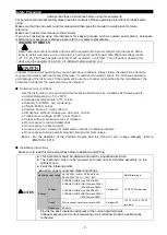 Preview for 6 page of Mitsubishi Electric ME96-SSE-MB User Manual