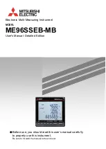 Preview for 1 page of Mitsubishi Electric ME96SSEB-MB User Manual