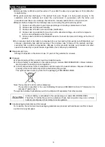 Preview for 9 page of Mitsubishi Electric ME96SSRA-MB User Manual