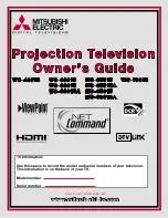 Preview for 1 page of Mitsubishi Electric MEDALLION WS-55615 Owner'S Manual