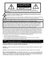 Preview for 2 page of Mitsubishi Electric MEDALLION WS-55615 Owner'S Manual