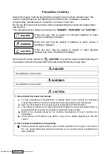 Preview for 4 page of Mitsubishi Electric MELDAS 600M Series Instruction Manual