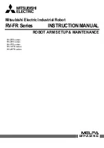 Preview for 1 page of Mitsubishi Electric MELFA RV-13FR Series Instruction Manual