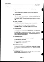 Preview for 200 page of Mitsubishi Electric MELSEC-A Series User Manual