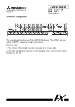 Предварительный просмотр 2 страницы Mitsubishi Electric MELSEC FX2N-16SW User Manual